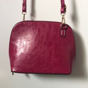 Red fushia purse